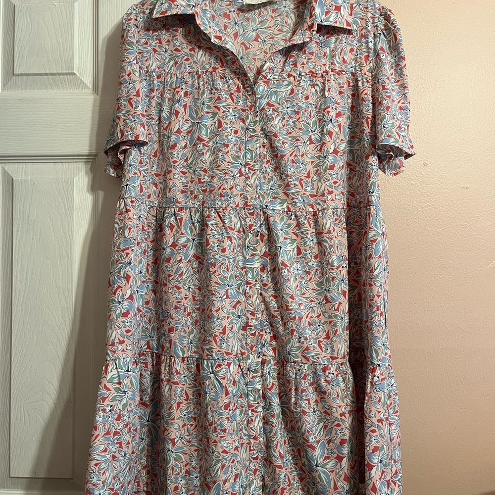 Floral Print Women's Dress